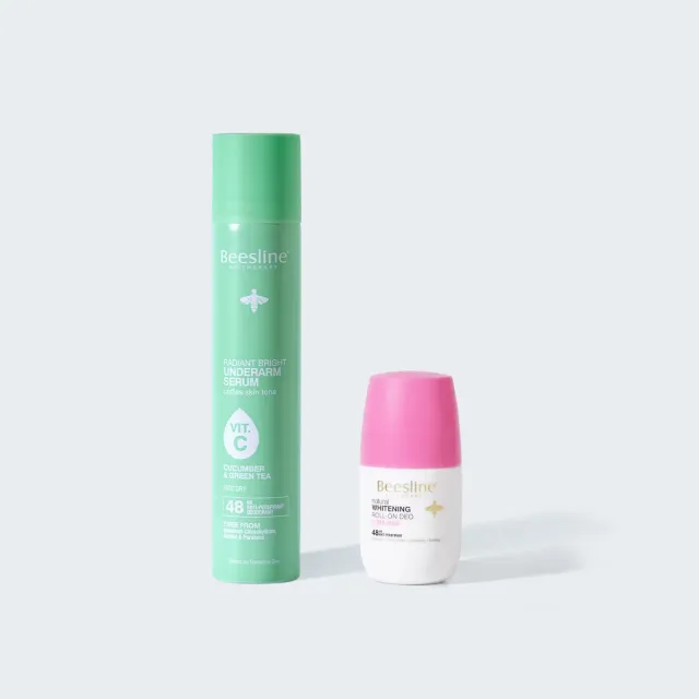 Beesline Bright Fresh oksel duo Elder Rose spray